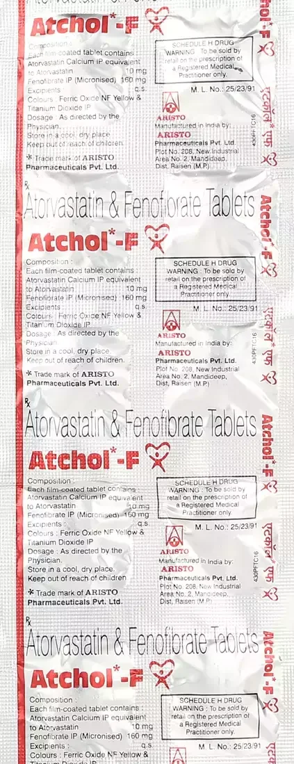 ATCHOL F Tablet 10