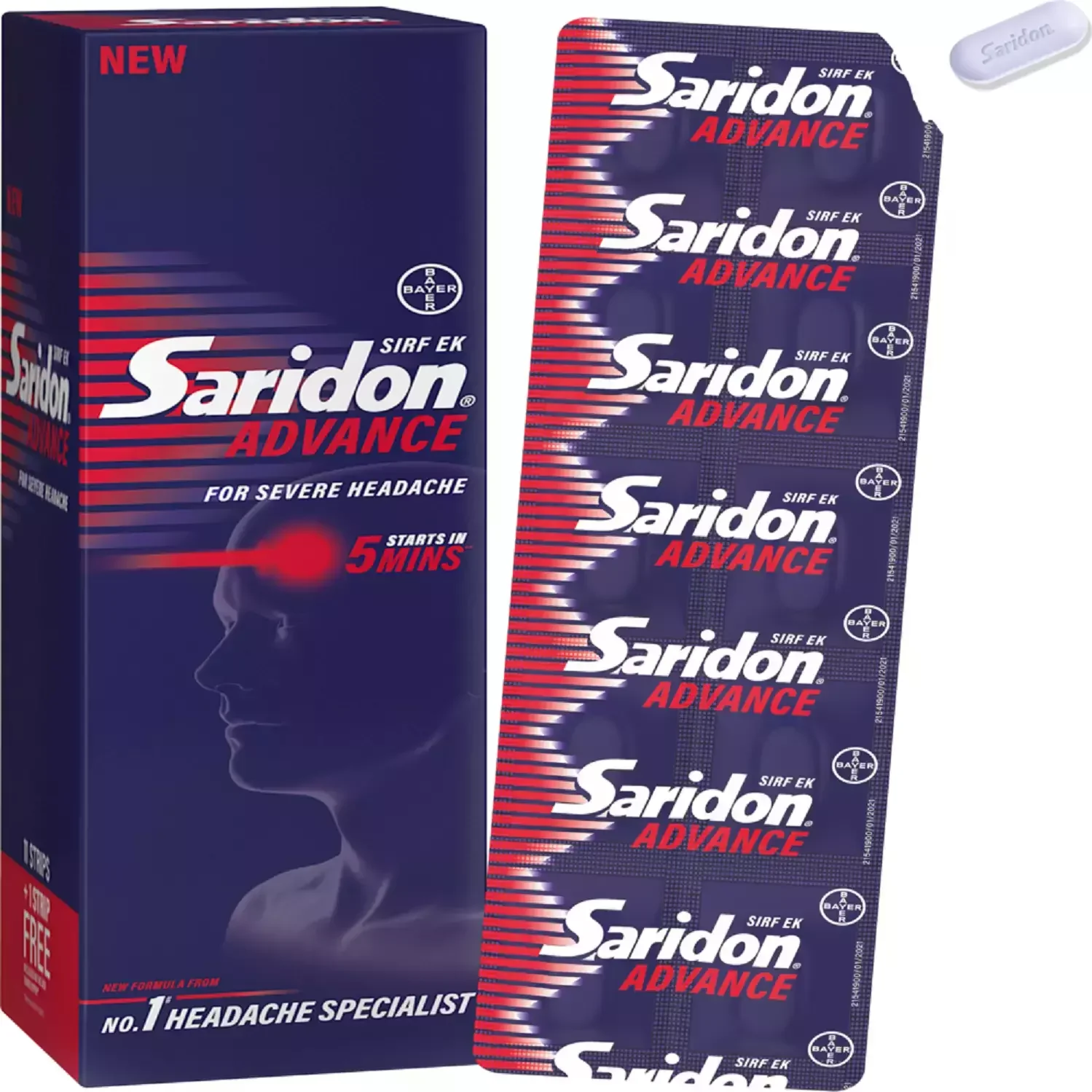 Saridon Advance Tablet 10