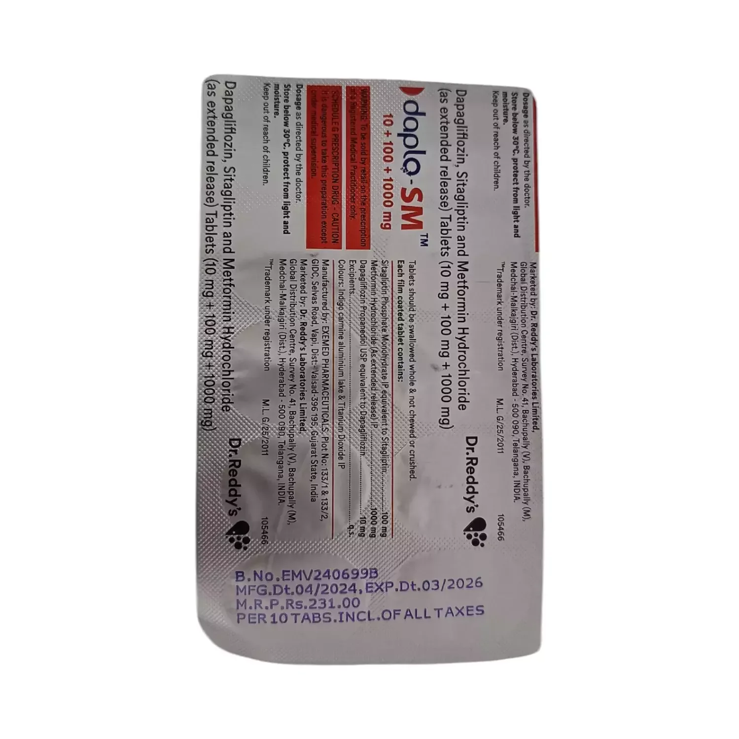 Daplo SM Tablet 10