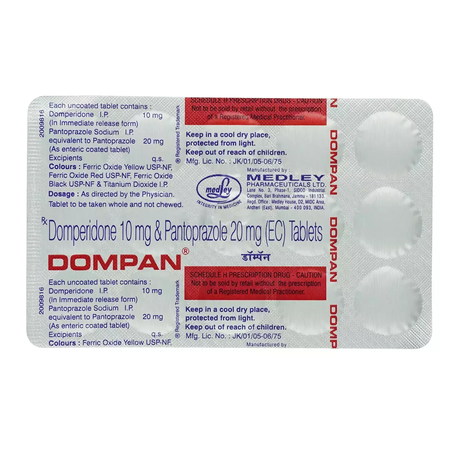 Dompar Tablet 10