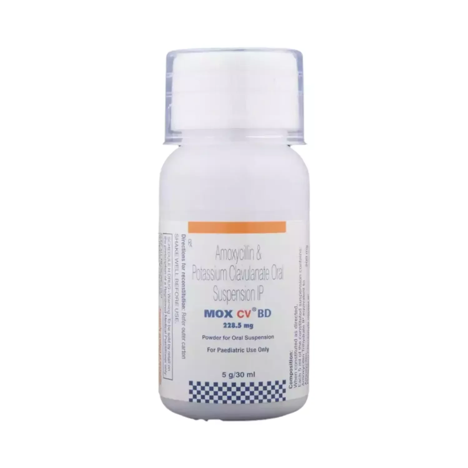 MOX CV BD 228.5 mg 30 ml Oral Suspension