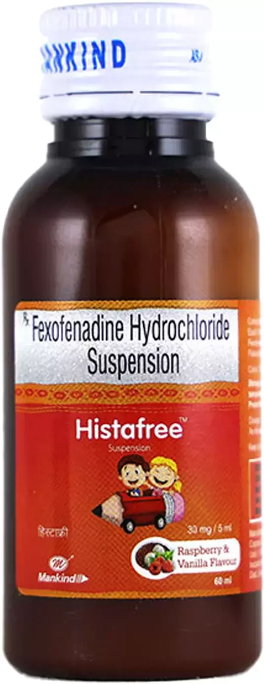 Histafree Raspberry Vanilla 60 ml Suspension
