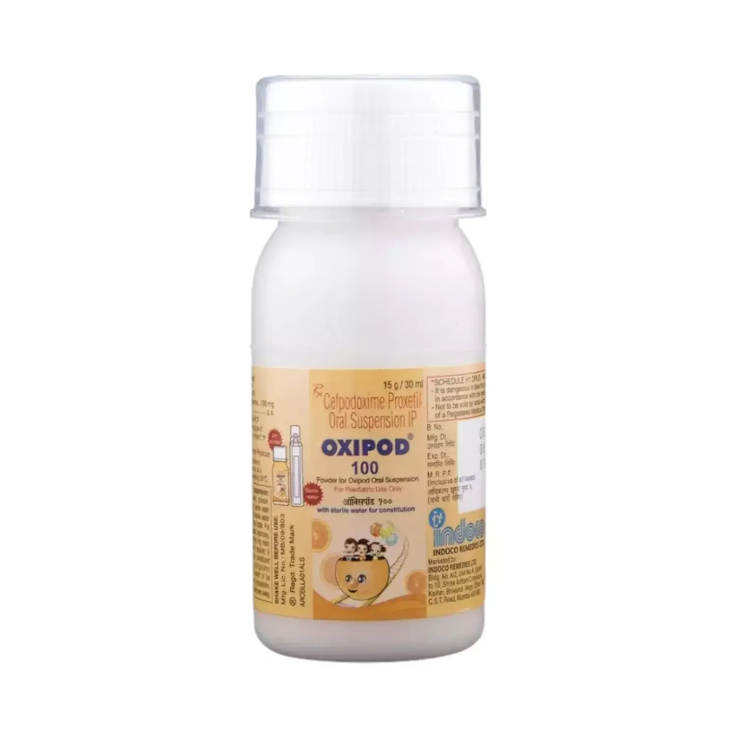 Oxipod 100 Orange 30 ml Oral Suspension
