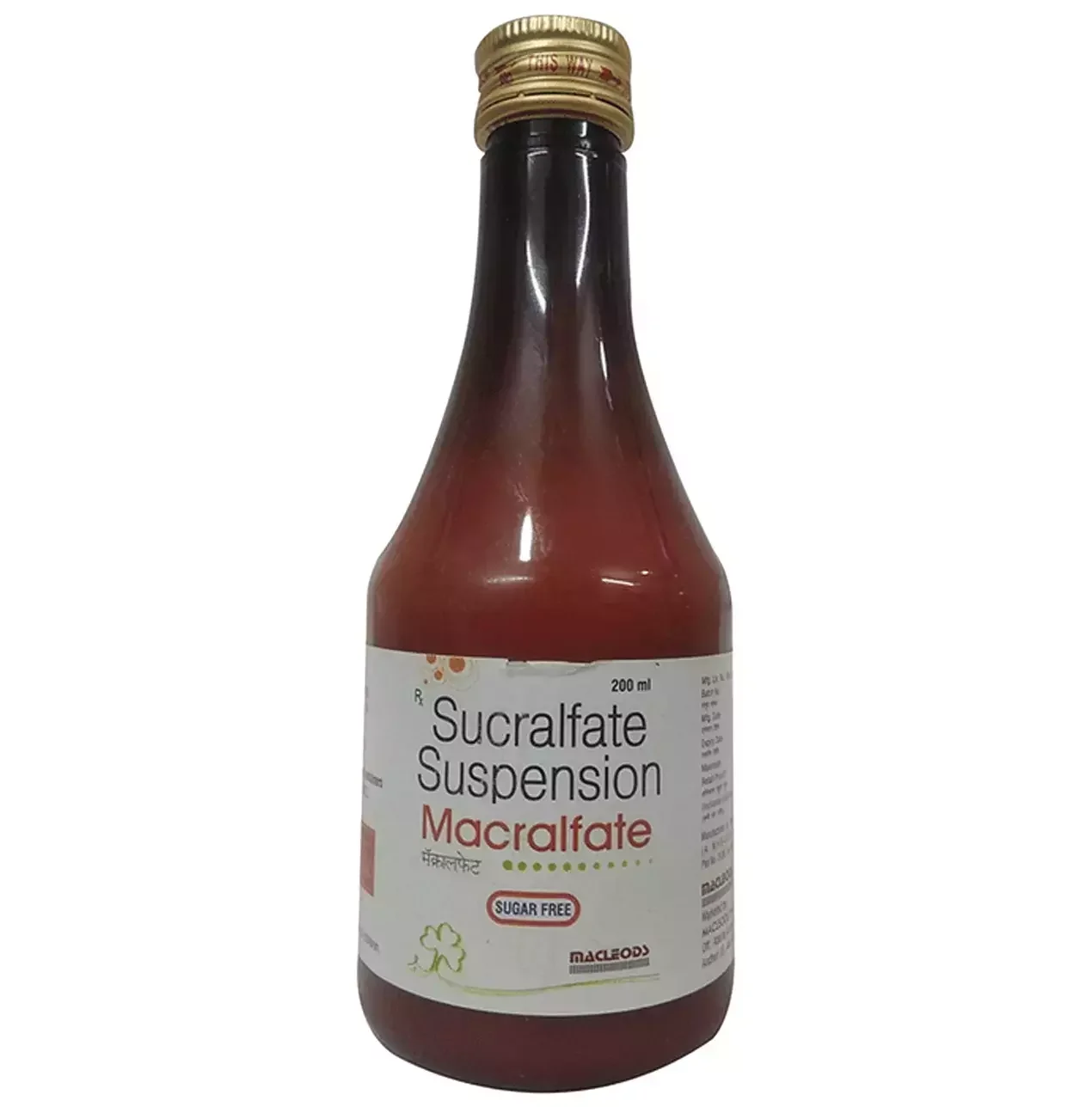Macralfate Sugar Free 200 ml Oral Suspension