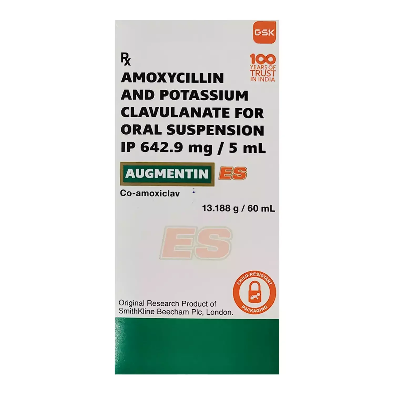 Augmentin ES 60 ml Oral Suspension