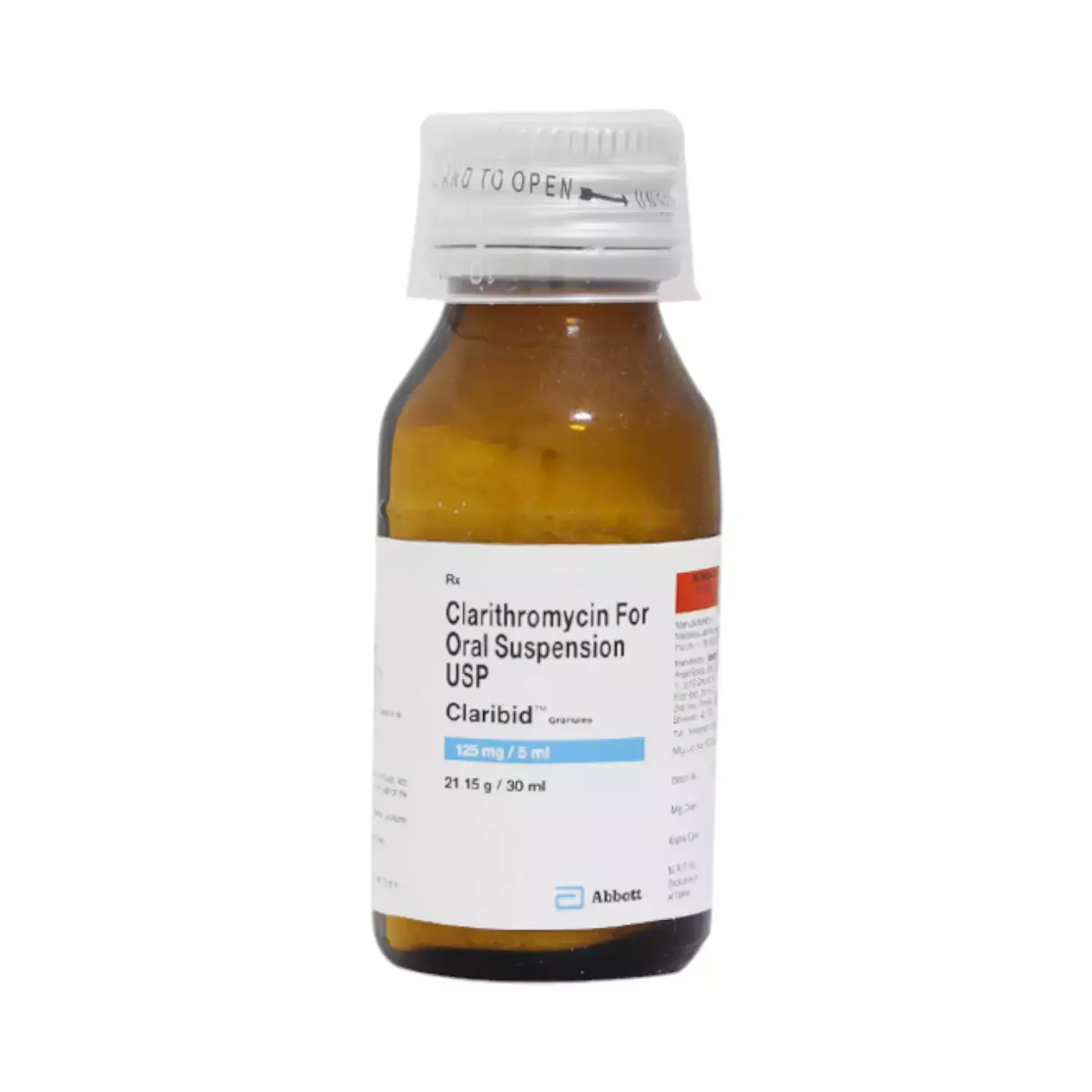 Claribid 125 mg 30 ml Oral Suspension