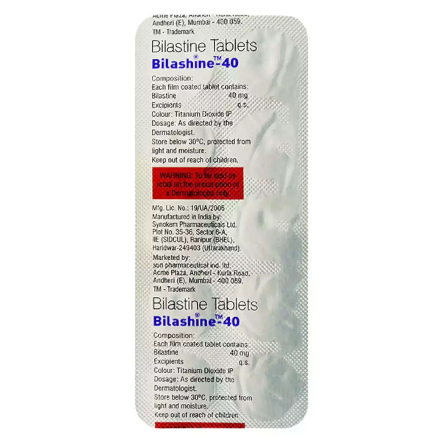 Belatin 40 Tablet 10