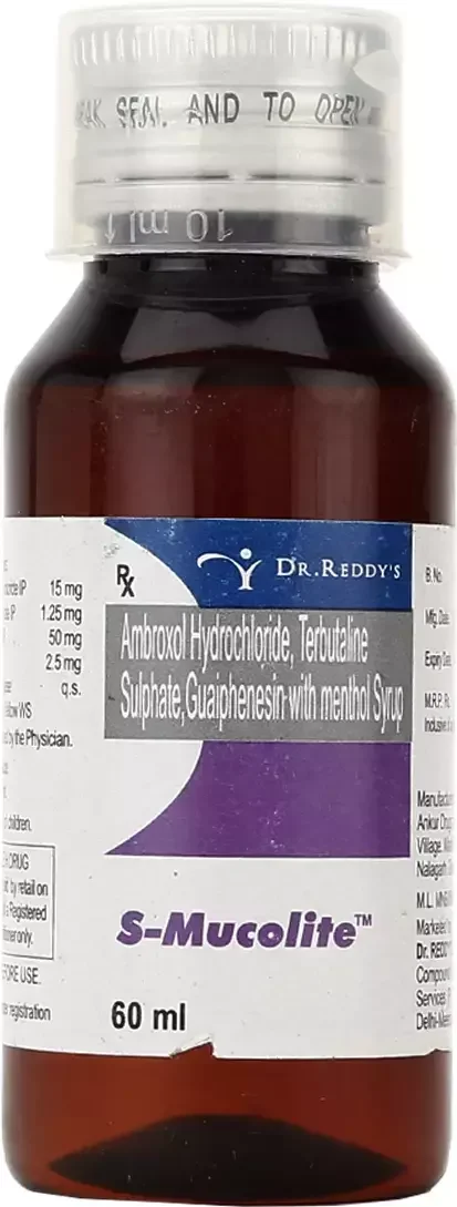 S-Mucolite 60 ml Syrup