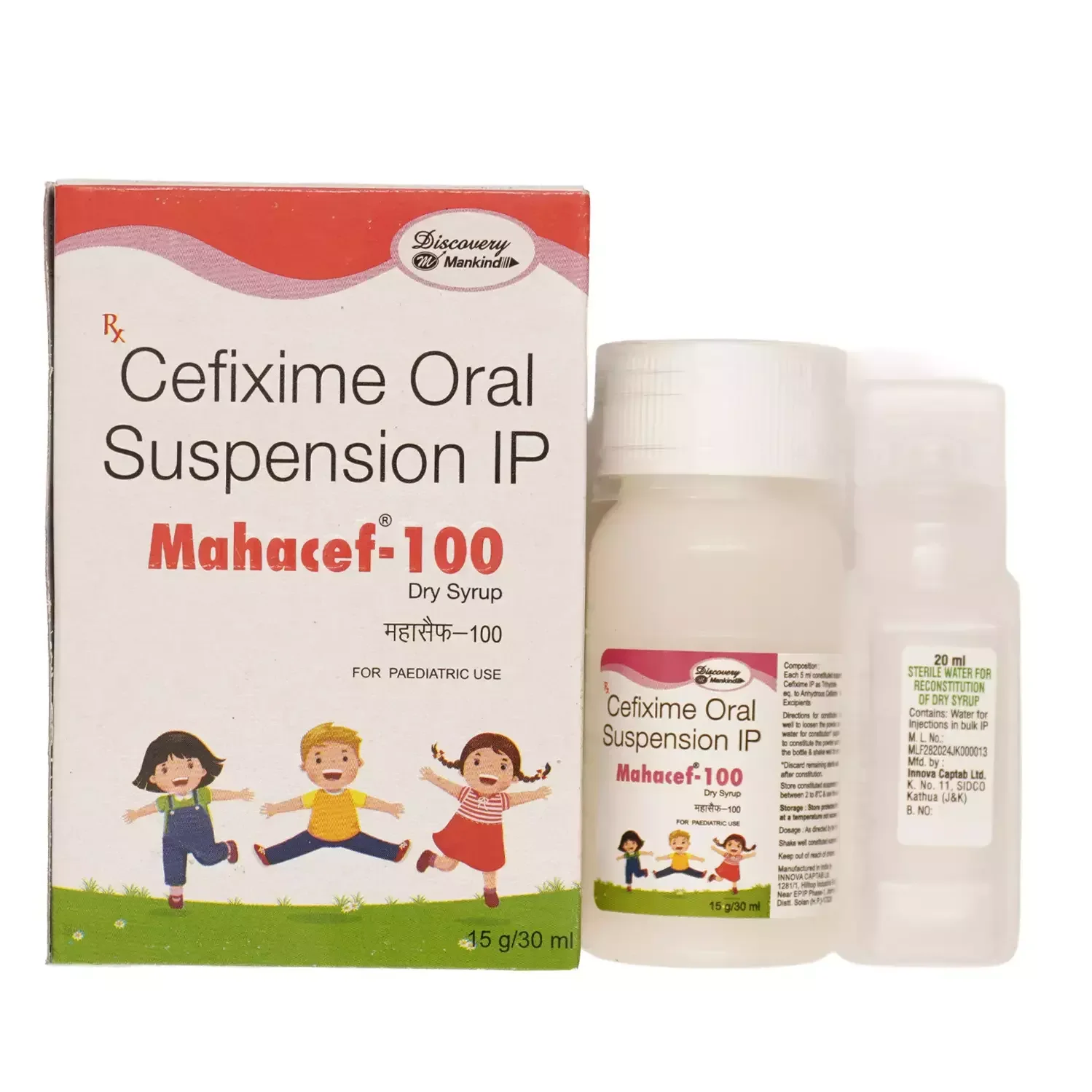 Mahacef 30 ml Dry Syrup
