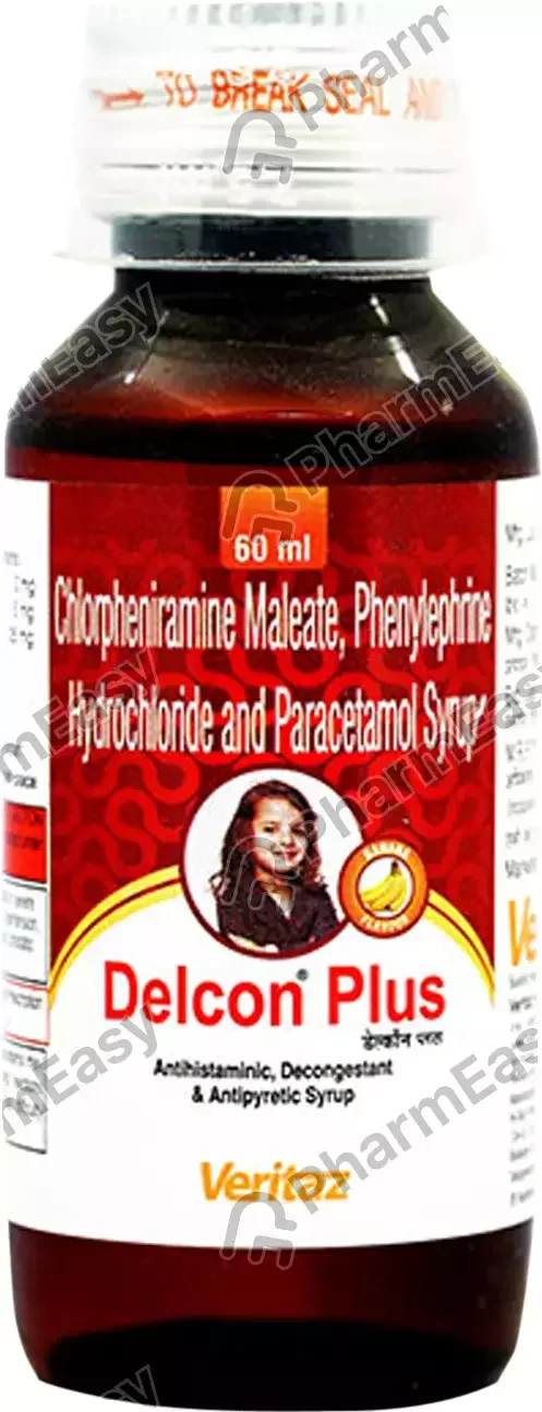 Delcon Plus Banana 60 ml Syrup