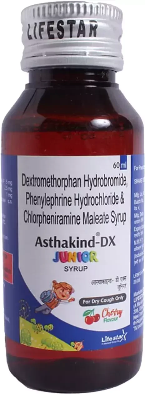 ASTHAKIND DX JUNIOR Cherry 60 ml Syrup