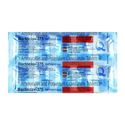 Bactoclav 375 Tablet 10