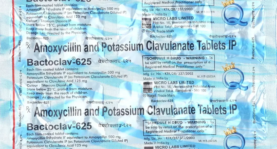 Bactoclav-625 Tablet 10