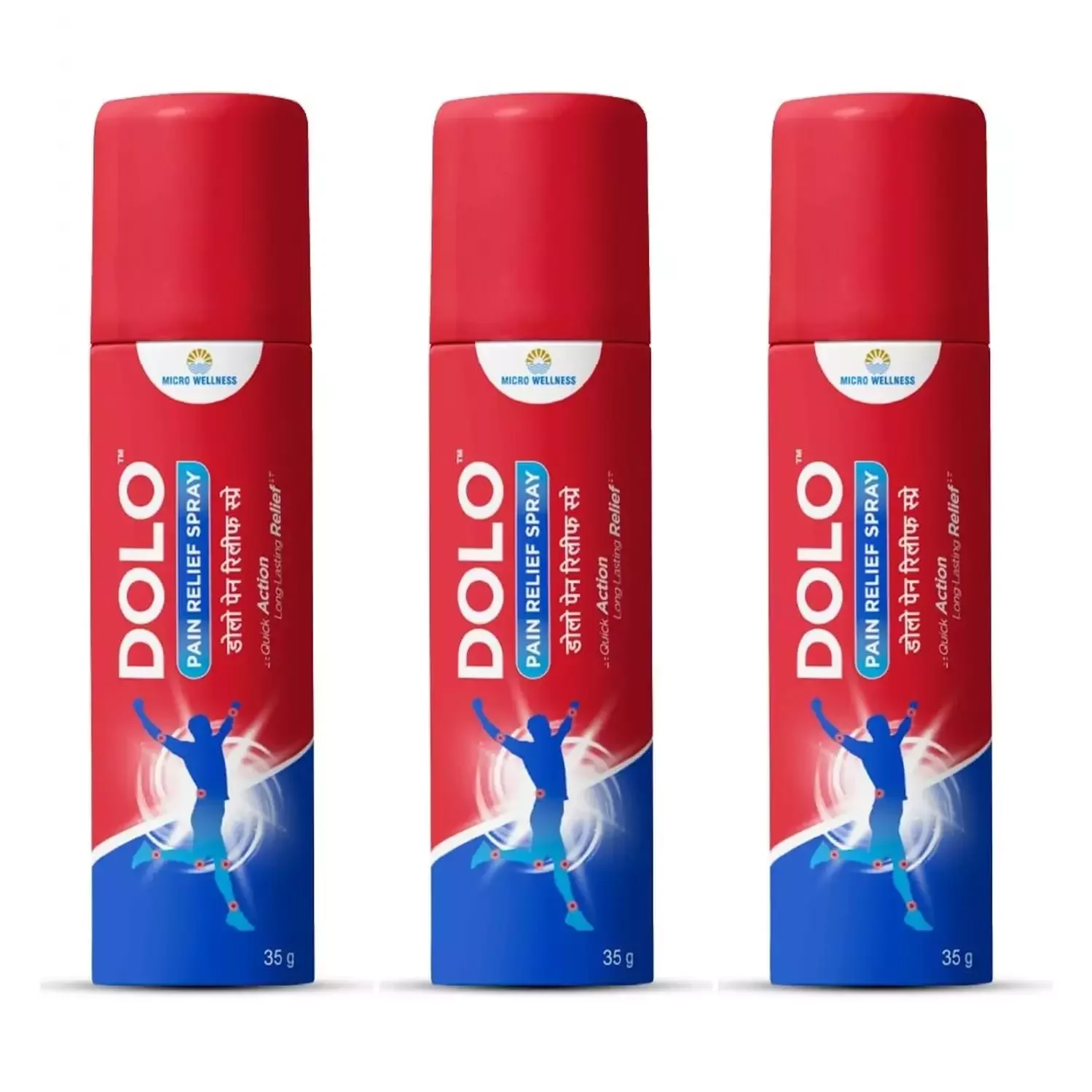 Dolo Pain Relief 35 gm Topical Spray