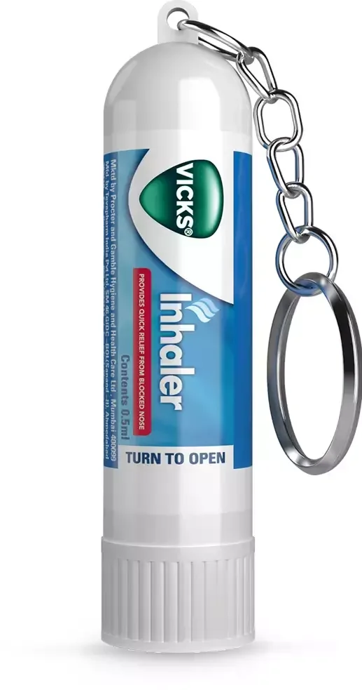 Vicks Menthol 0.5 ml Inhaler 30 (26+4 Free Inhaler)