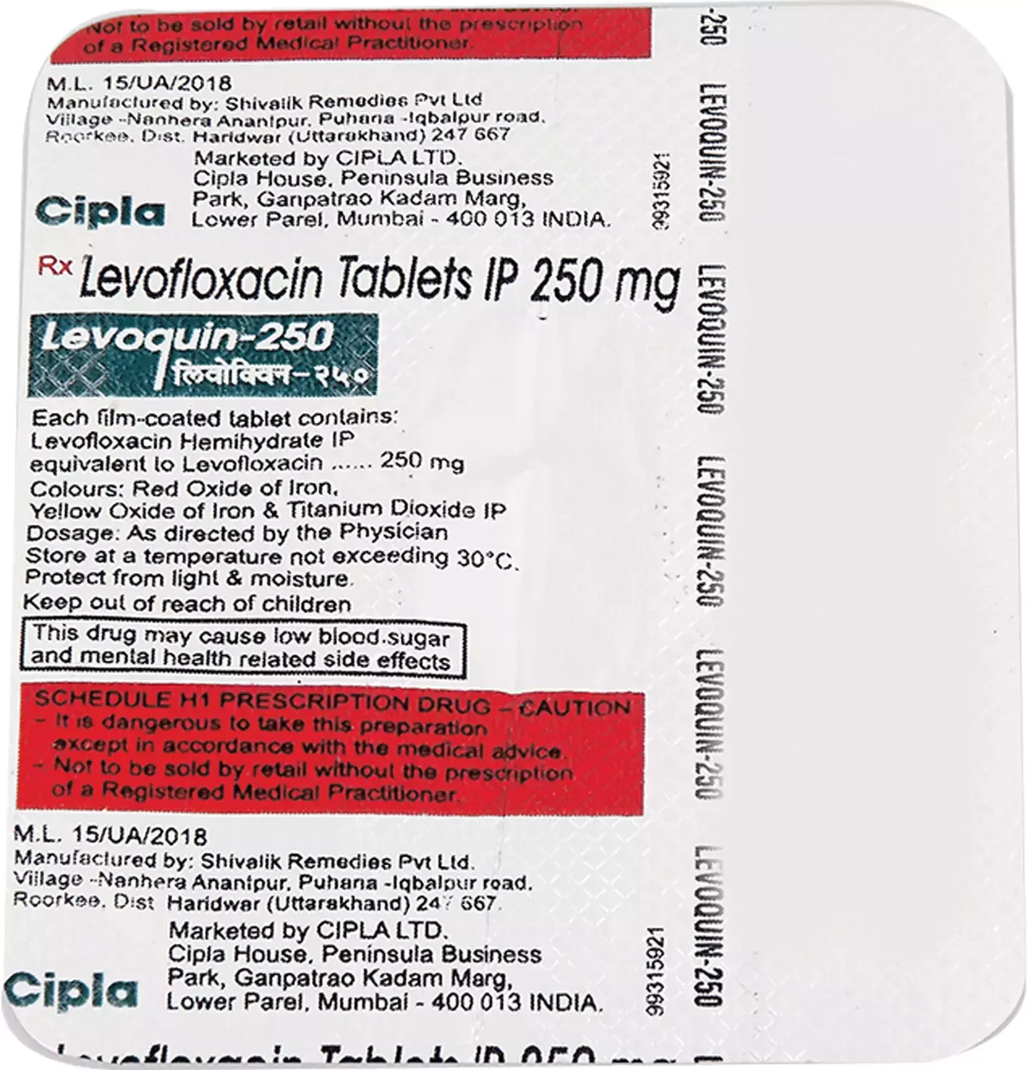 Levoquin-250 Tablet 5