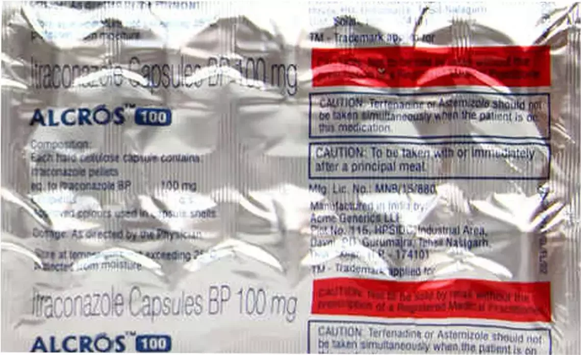 ALCROS 100 Capsule 10