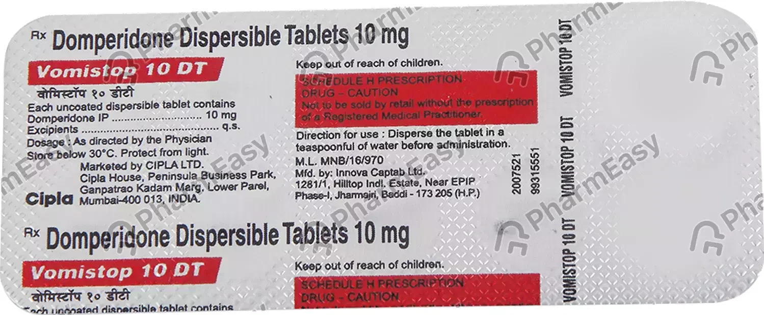 Vomistop 10 DT Tablet 10